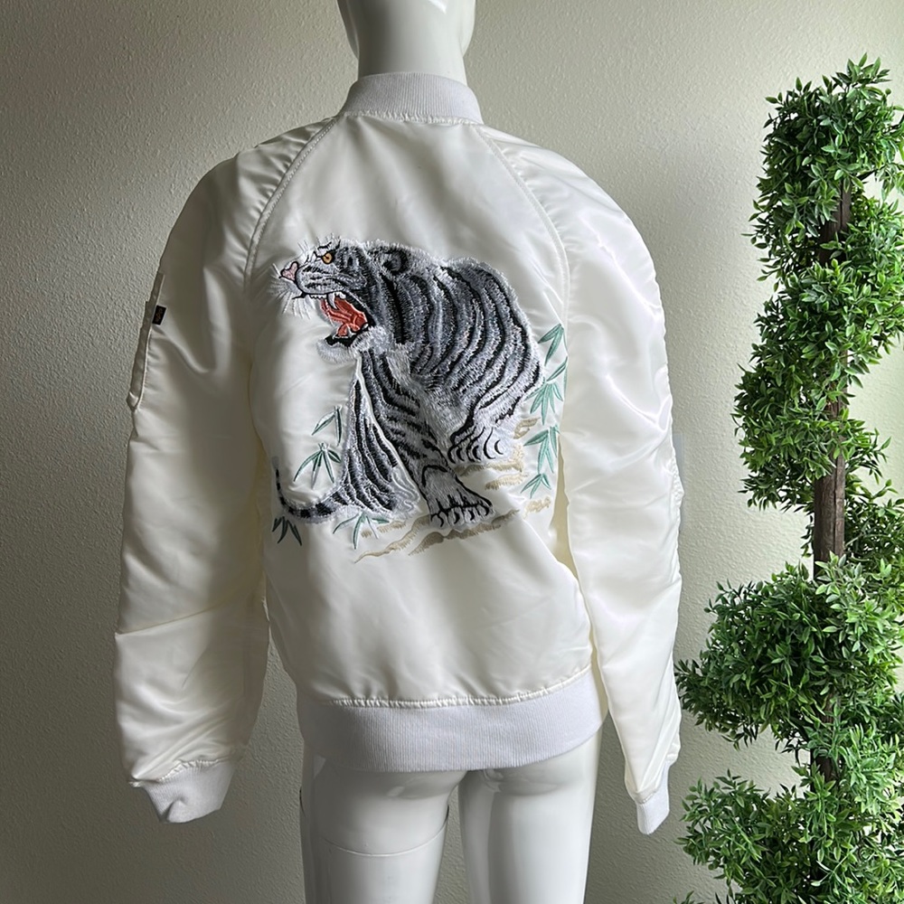 ORIGINAL ALPHA INDUSTRIES JACKET TOP SIZE XS